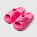 Cross-strap slippers for women, summer outerwear, new arrivalfashion couple shoes for women, home non-slip thick sole slippers, men's flip-flops