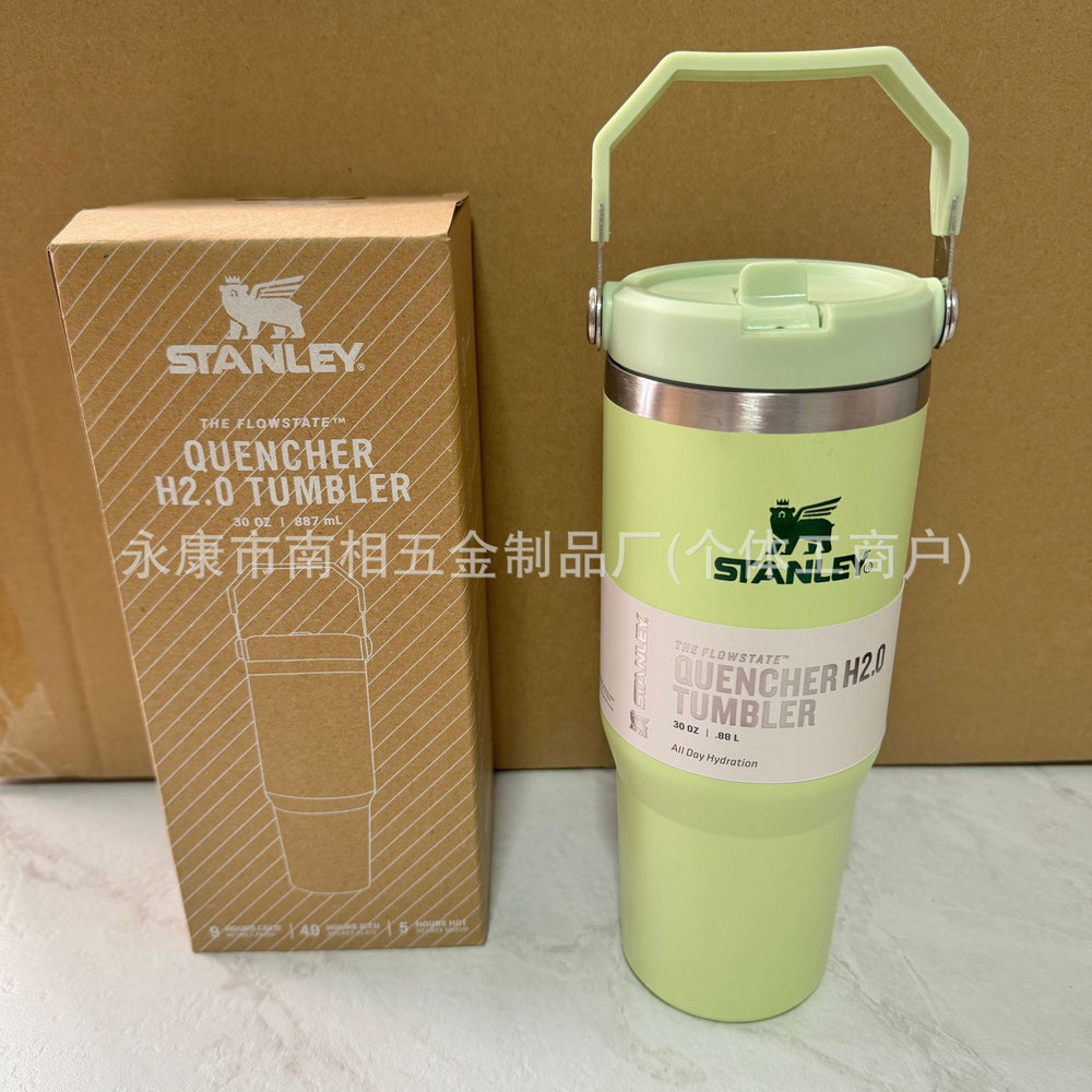 Best selling portable model stanley 2nd generation 30oz stainless steel thermal insulation and ice home car cup large capacity portable cup
