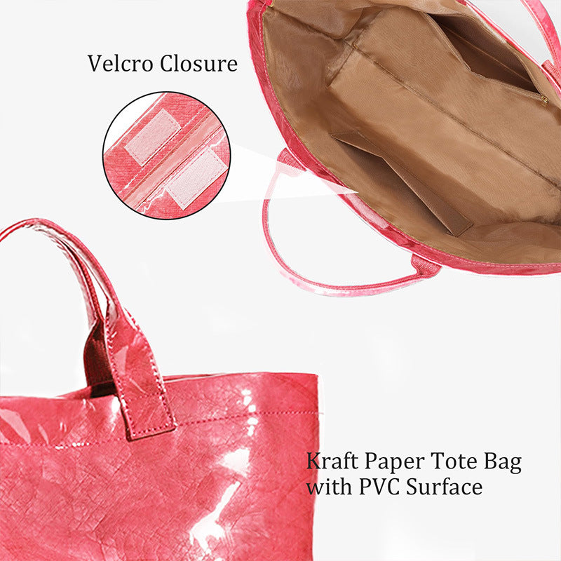 New commuter high-end sense large-capacity handbag women's fashion simple fashion bag Korean version versatile tote bag