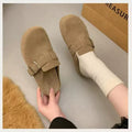 Versatile and stylish birkenstock-style mules with a closed-toe design, perfect for women's casual wear. new trendy slip-on birkenstocks for autumn 2025, available wholesale