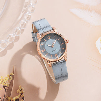 Tiktok live hot-selling digital blue watch fashion ladies' watch quartz watch - factory direct, ready to ship, dropshipping available