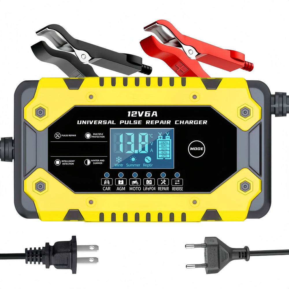 Car battery charger 12v6a motorcycle charger 14.6v battery charger battery charger