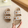 Kids' summer sandals: new daisy design, trendy style, korean fashion, versatile platform slides
