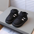 Kids' athletic shoes: new autumn/winter  collection - boys' lightweight fleece-lined cotton shoes, soft-soled fashionable girls' casual shoes, ages 1-6