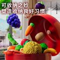 Kids' fruit cutting playset - peel, slice, and chew! early education toy for babies - realistic simulation to enhance cognitive skills