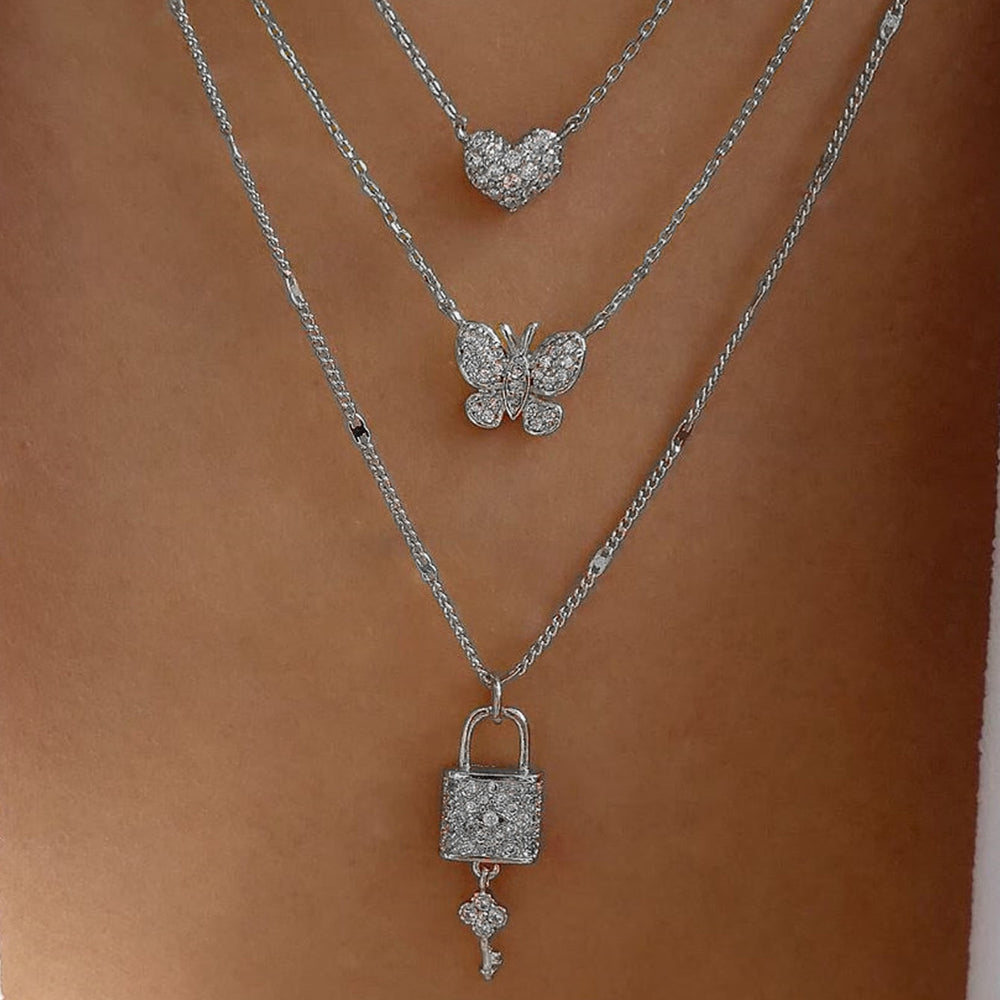 Long necklace wholesale european and american cross-border jewelry accessories women's high-end accessible luxury sweater necklace autumn and winter niche clavicle chain