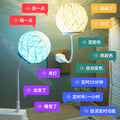 Usb voice-activated night light - smart voice control bedside lamp for bedroom, kids' room, and sleep companion with command sensing