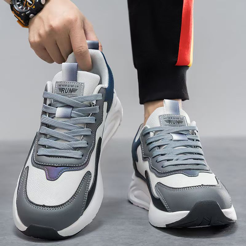 Men's shoes 2025 new winter soft sole athletic casual shoes men's running shoes breathable men's student versatile trendy shoes