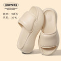 6cm eva platform slides - women's summer indoor/outdoor fashion sandals - comfortable, thick-soled, anti-slip beach shoes