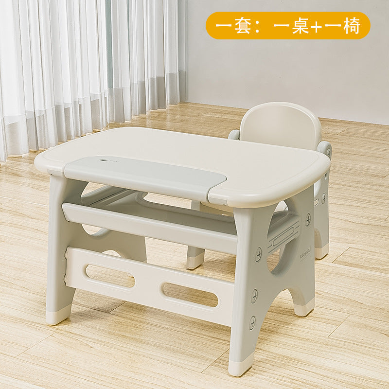 Babypods baby study table early education game reading area small table toy plastic table children's table and chair set