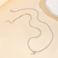 Fashion cross-border e-commerce fully managed new jewelry fashion alloy heart waist chain personalized heart pendant snake bone chain