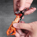 Stainless steel multi-function lobster claw tool - shrimp & crab tool for crayfish, quick shell opening, deveining & meat removal