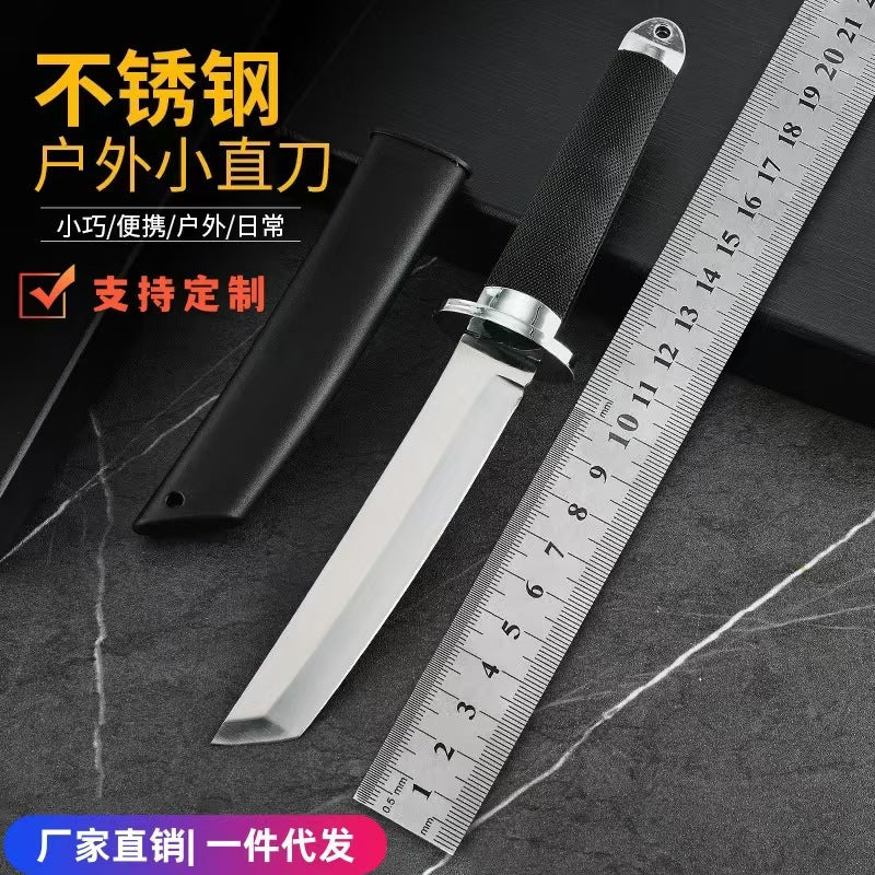Japanese style knife camping style handle meat knife american knife multi-functional portable kitchen fruit knife all-in-one knife