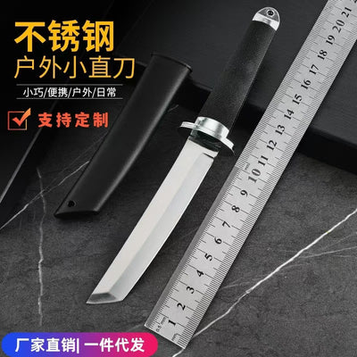 Japanese style knife camping style handle meat knife american knife multi-functional portable kitchen fruit knife all-in-one knife