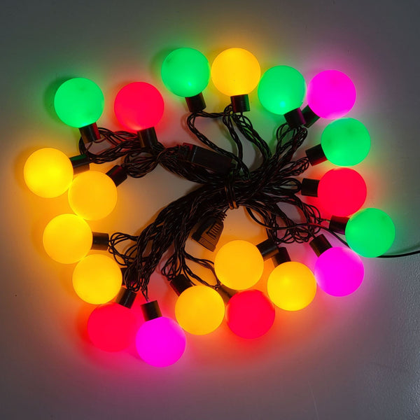 Multipurpose decorative lanterns colorful ball lights party background arrangement wedding LED table tennis wedding festival light string
