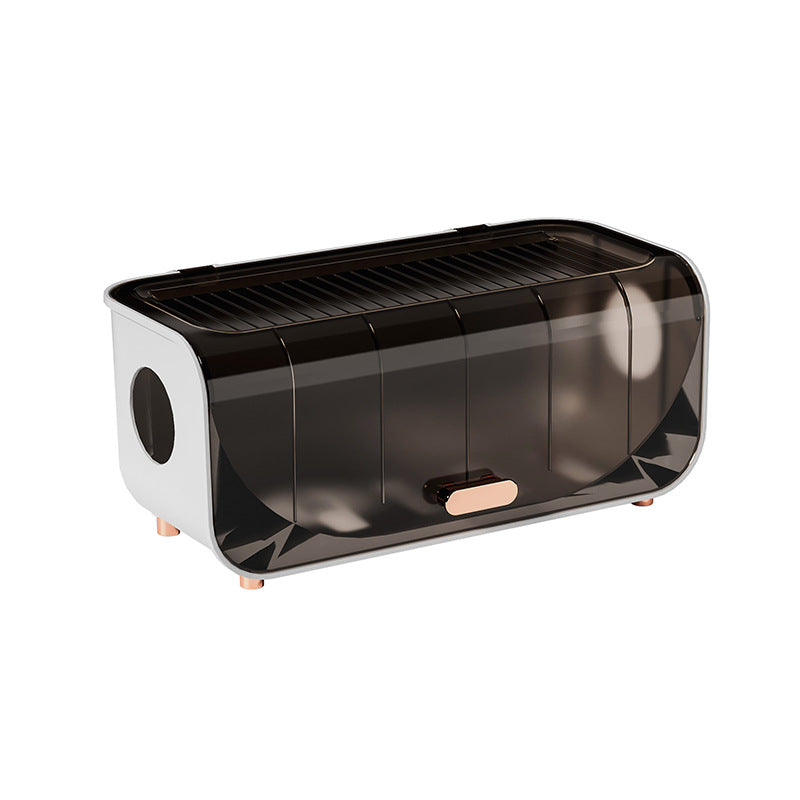 Household wire storage box, plug-in board, finishing box, data power cord finishing box with cover, dust-proof socket hub box.