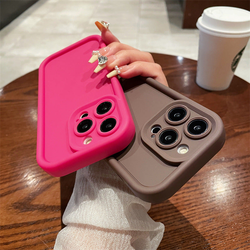 Gaozhu is suitable for apple 16 mobile phone case iphone13 sky eye ladder tpu protective cover 12/11 frosted 14prom