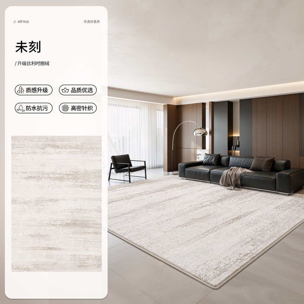 Italian minimalist carpet living room new arrival modern casualaccessible luxuryclassy waterproof and anti-fouling for home bedroom bedside blanket