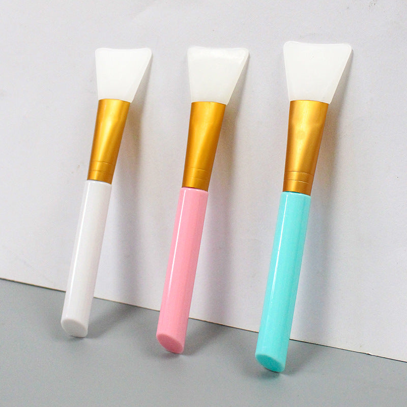 Silicone mask brush - perfect for applying masks, beauty brushes, soft silicone head for mud masks, spa tools, makeup brushes