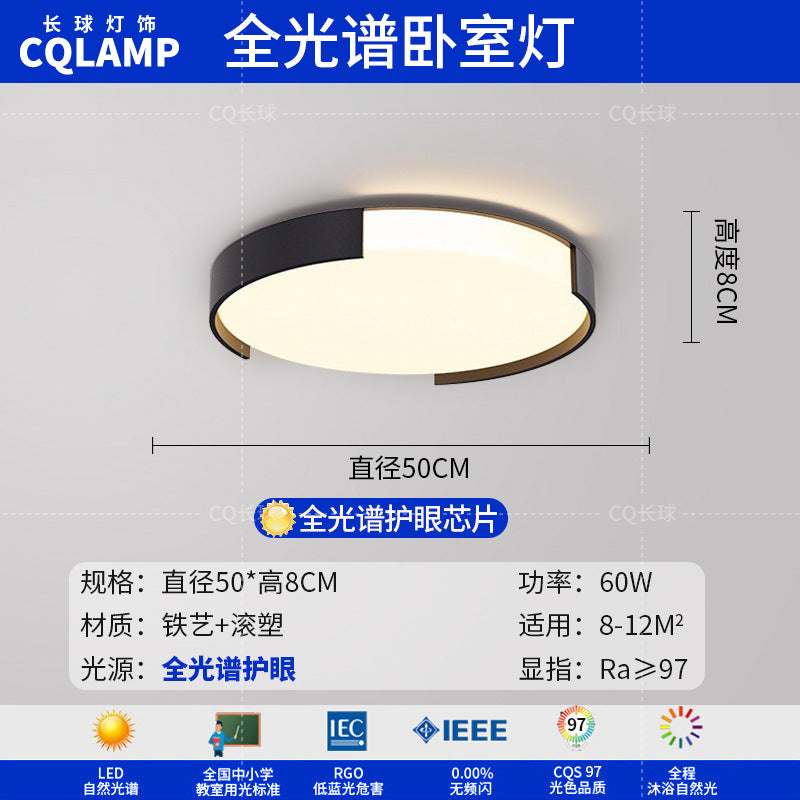 Living room light simple modern atmosphere creative main light 2025 new ceiling light whole house Guangdong Zhongshan lighting package