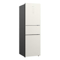 Royalstar 266l three-door, three-temperature, air-cooled, frost-free, energy-efficient (tier 1) refrigerator with glass panel - model r266ft