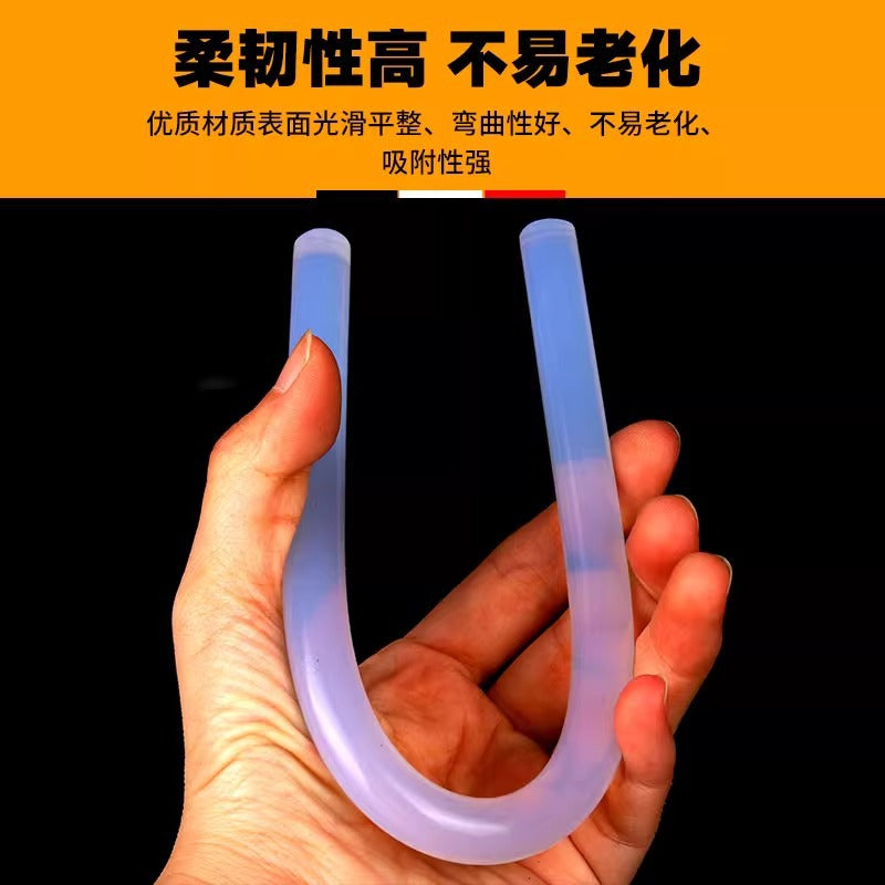 Automobile sheet metal depression-free repair tool special non-marking high-viscosity hot melt glue stick strip concave suction artifact