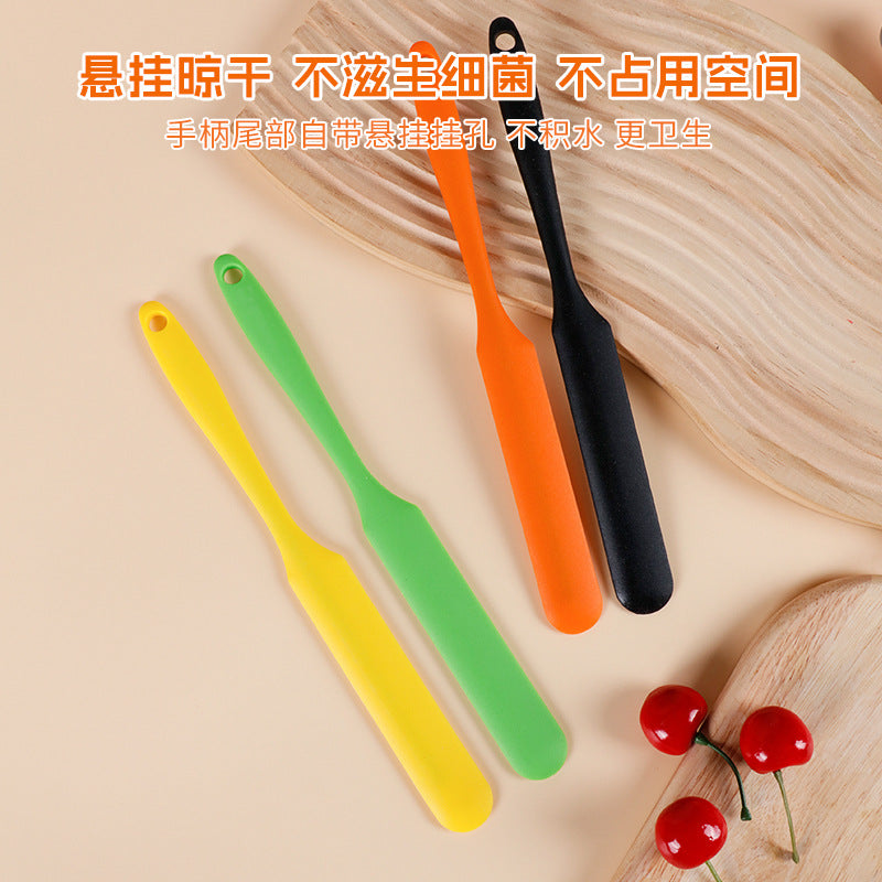 hot-selling integrated silicone spatula, cream mixing baking spatula, cake demoulding baking knife, high temperature resistant for home
