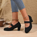 spring/autumn new arrivals: plus-size women's heeled pumps for cross-border e-commerce. sizes 35-42 available. wholesale options available. dropshipping to  and