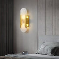 All copper marble wall lamp bedroom accessible luxury post-modern living room designer creative bench bedside lamp wall lamp wall lamp