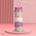 Side opening - jasmine red, four-tier