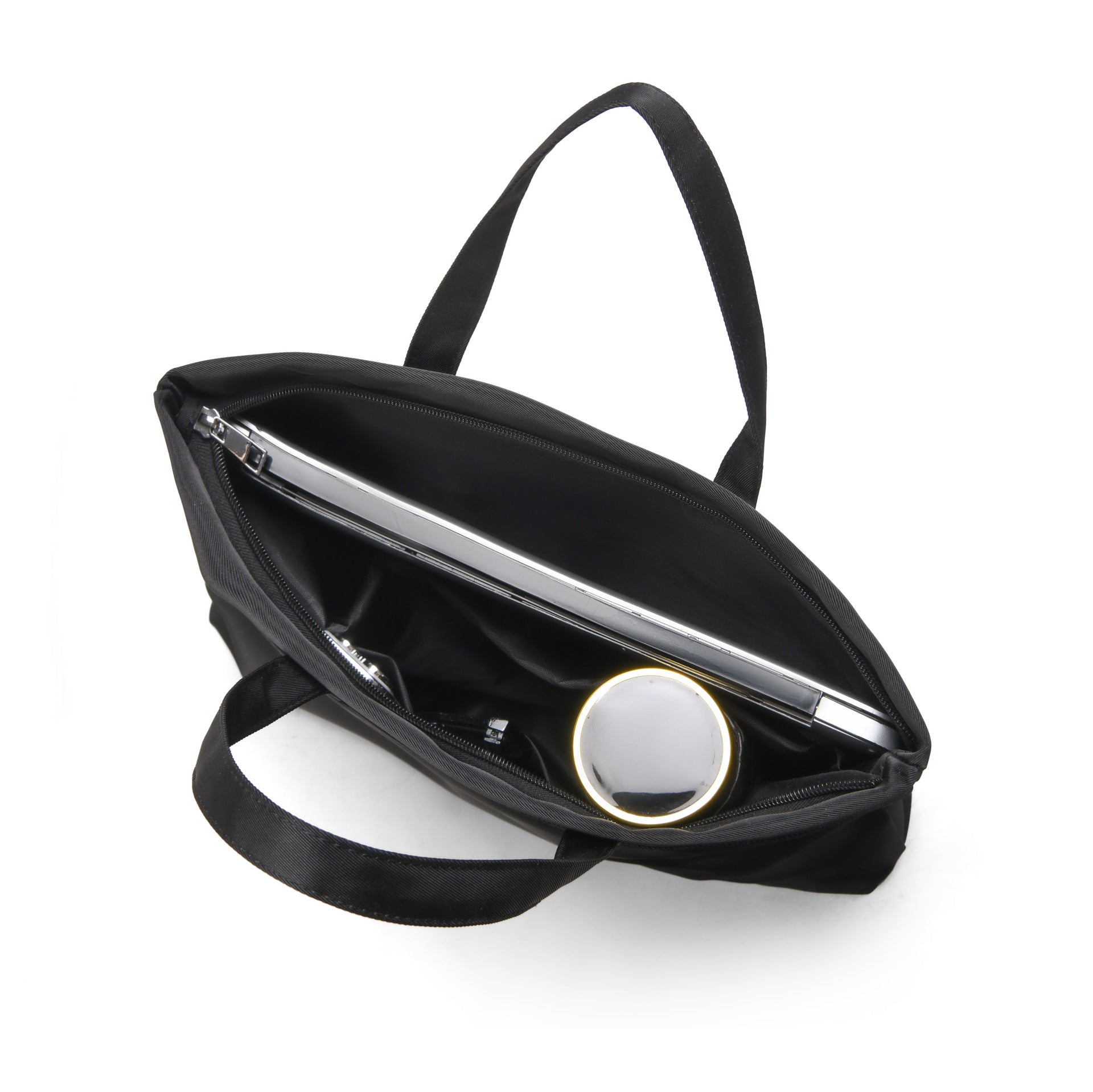 Portable file bag Business nylon cloth Computer bag Zipper information bag Large capacity office meeting briefcase wholesale