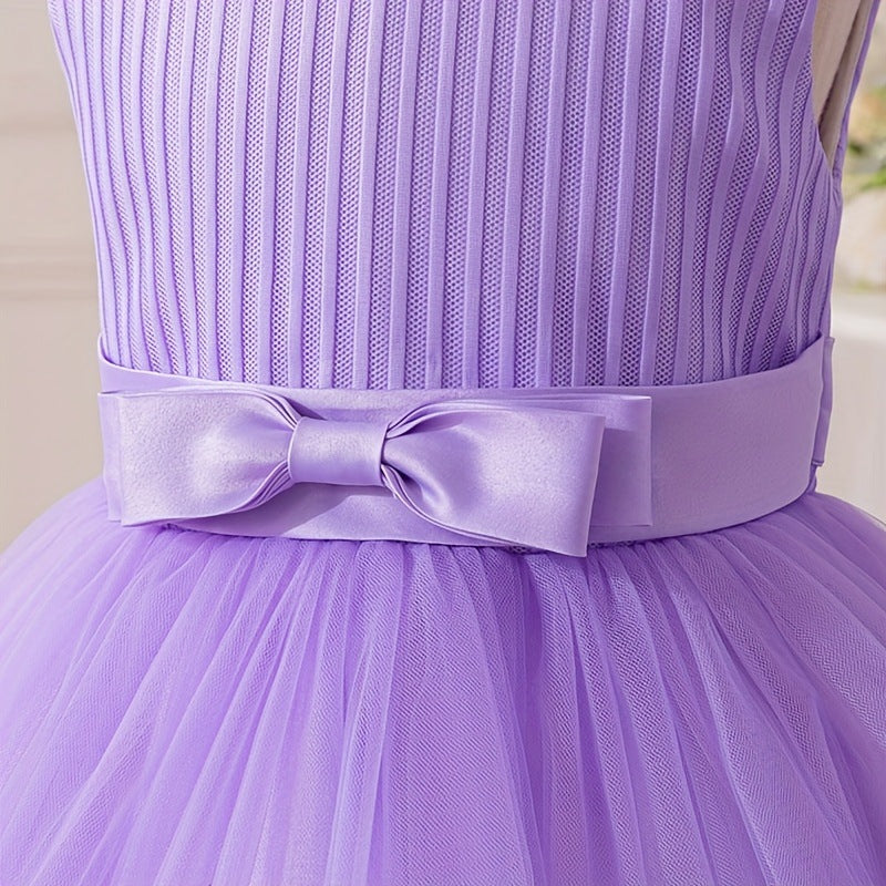 New arrival cross-border kids performance dress lace princess skirt festival tutu skirt gauze skirt first birthday dress performance costume