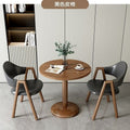 Scandinaviancasualcasual small apartment reception negotiation table milk tea coffee shop table and chair combination modern dining chair small coffee table