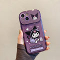 New arrival is suitable for apple 16 kuromi pendant mobile phone case iphonexs hot girl pink cosmetic mirror holder protective cover