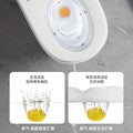 Compact smart toilet for small spaces - zero water pressure, short 58cm length, all-in-one automatic bidet toilet