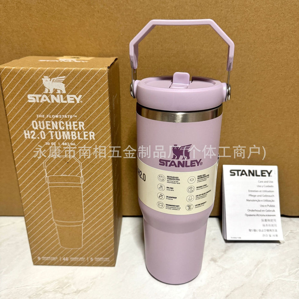 Best selling portable model stanley 2nd generation 30oz stainless steel thermal insulation and ice home car cup large capacity portable cup
