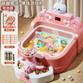 Kids' marble drop game machine - push-to-launch marble game for children's focus training, arcade game, educational toy