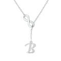 New arrival: lucky eight-character tassel necklace for women - copper 26-letter pendant with diamond accents, choker necklace
