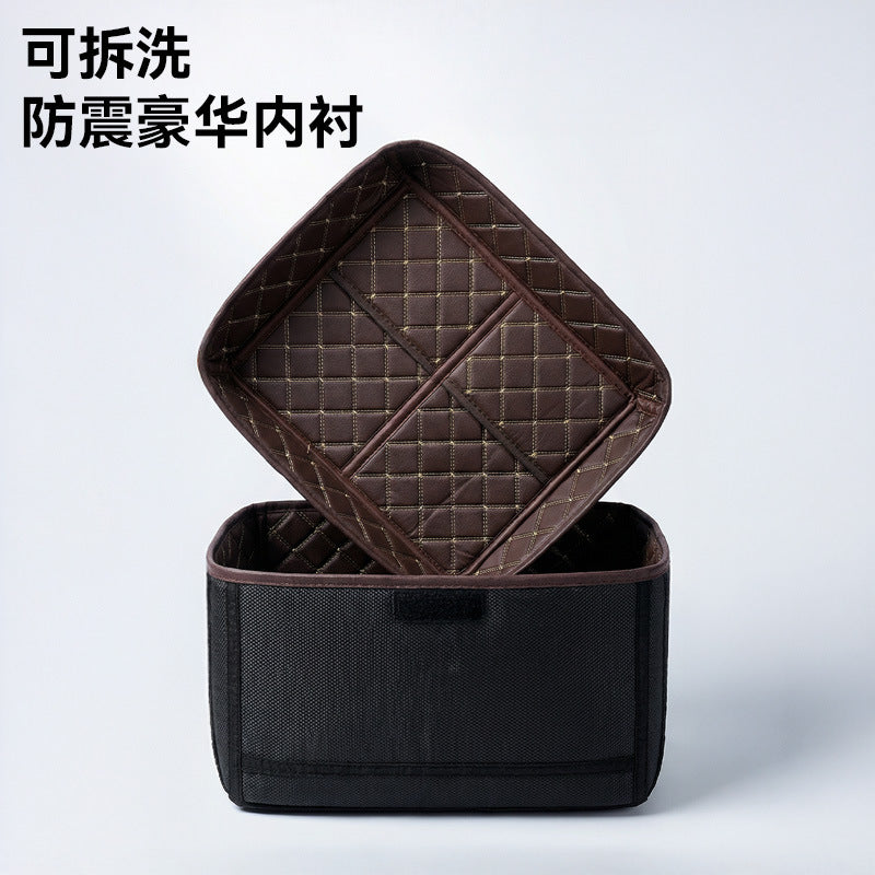 Motorcycle trunk electric vehicle rear trunk neutral pedal calf multi-style extra large capacity battery takeaway box