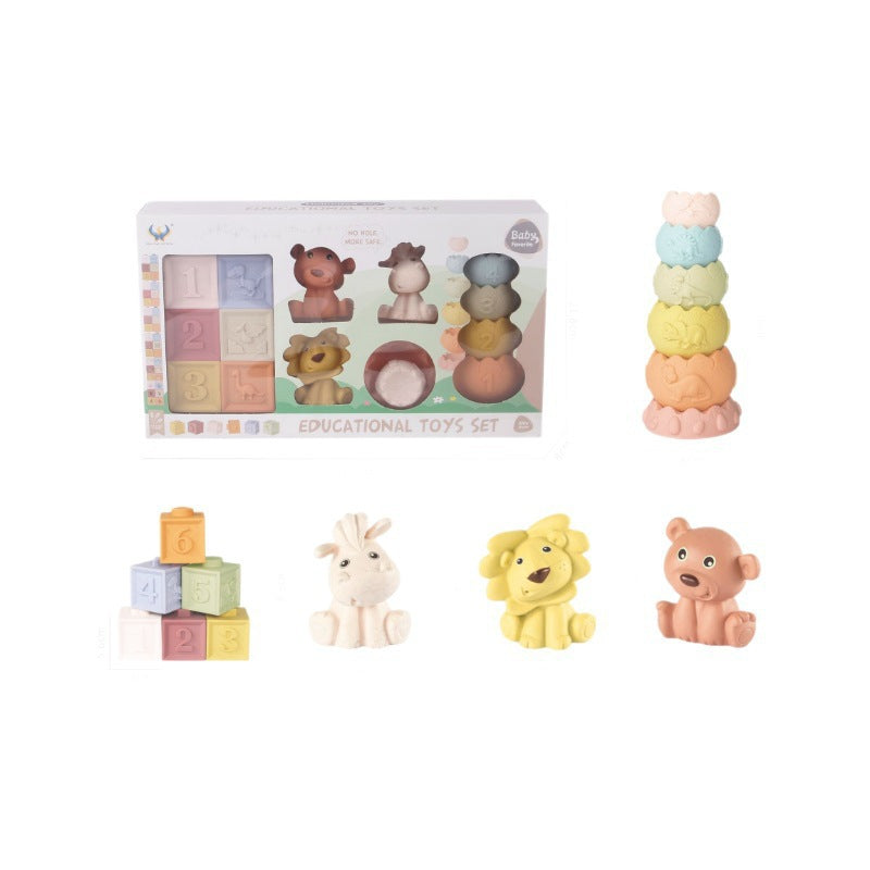 Cross-border export  baby pinch duck touch ball soft glue touch perception water spray baby bath toy