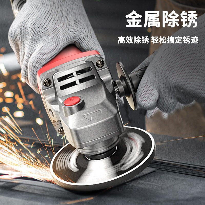 Airidun Multifunctional Angle Grinder Long Tail 5 Meters Noodles Grinder Grinder Bracket Polishing Machine Cutting Machine Household
