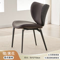 Italian normcore dining chair designer for home scandinavianaccessible luxury casual chair modern casual backrest soft bag chair negotiation chair