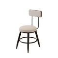 Second-hand style solid wood dining table square table round table tea table ash embossed small apartment normcore design dining table coffee table