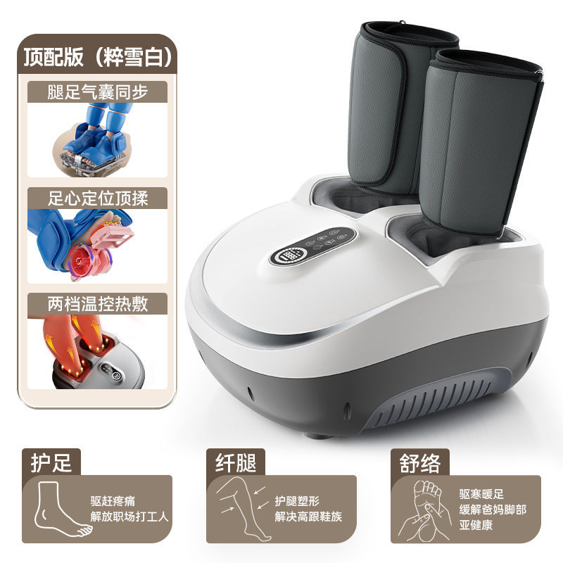 Fully automatic foot massager - cross-border wholesale, multifunctional hot compress kneading foot, calf, and leg massager
