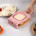 New sandwich cutter toast sandwich pocket bread mold hand guard stainless steel baking tool diy bread cutter