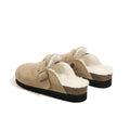 2025new arrivalthick sole birkenstock autumn winterfleece-lined cotton slippers birkenstock shoes toe cap soft bottom women's outwear slippers