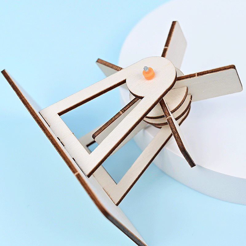 Homemade water wheel stem classroom technology small production, handmade DIY puzzle physical science small experiment material package