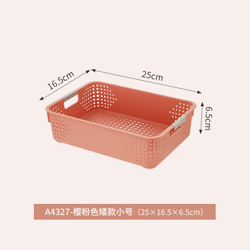 Wholesale desktop storage basket sundries storage box storage basket rectangular snack toy storage basket finishing box