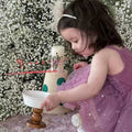 Girls' new summer purple spaghetti strap tulle dress - ethereal princess style, korean-inspired trendy summer outfit for toddlers and young girls