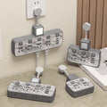 Multi-outlet power strip with usb ports, night light, and individual switches - ideal for office, dorm, and home use